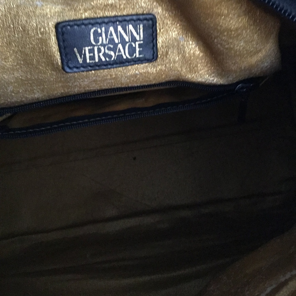 Authentic Vintage Baroque Leopard Versace Handbag - Picture 7 of 8